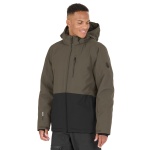 Whistler Winter Ski Jacket Drizzle Ski Jacket W-PRO 10000 (windproof, waterproof, thermal insulation) khaki/black men's